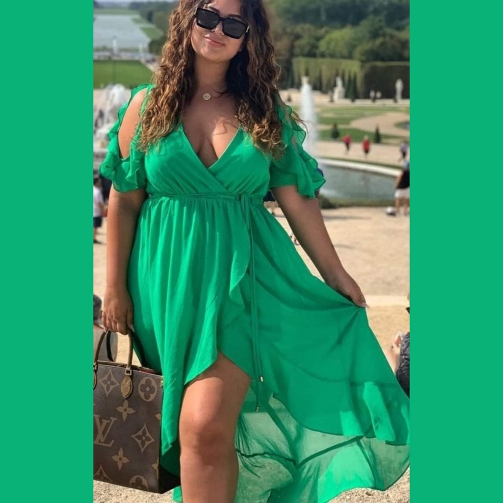 Fashion Nova Hi Low Dress